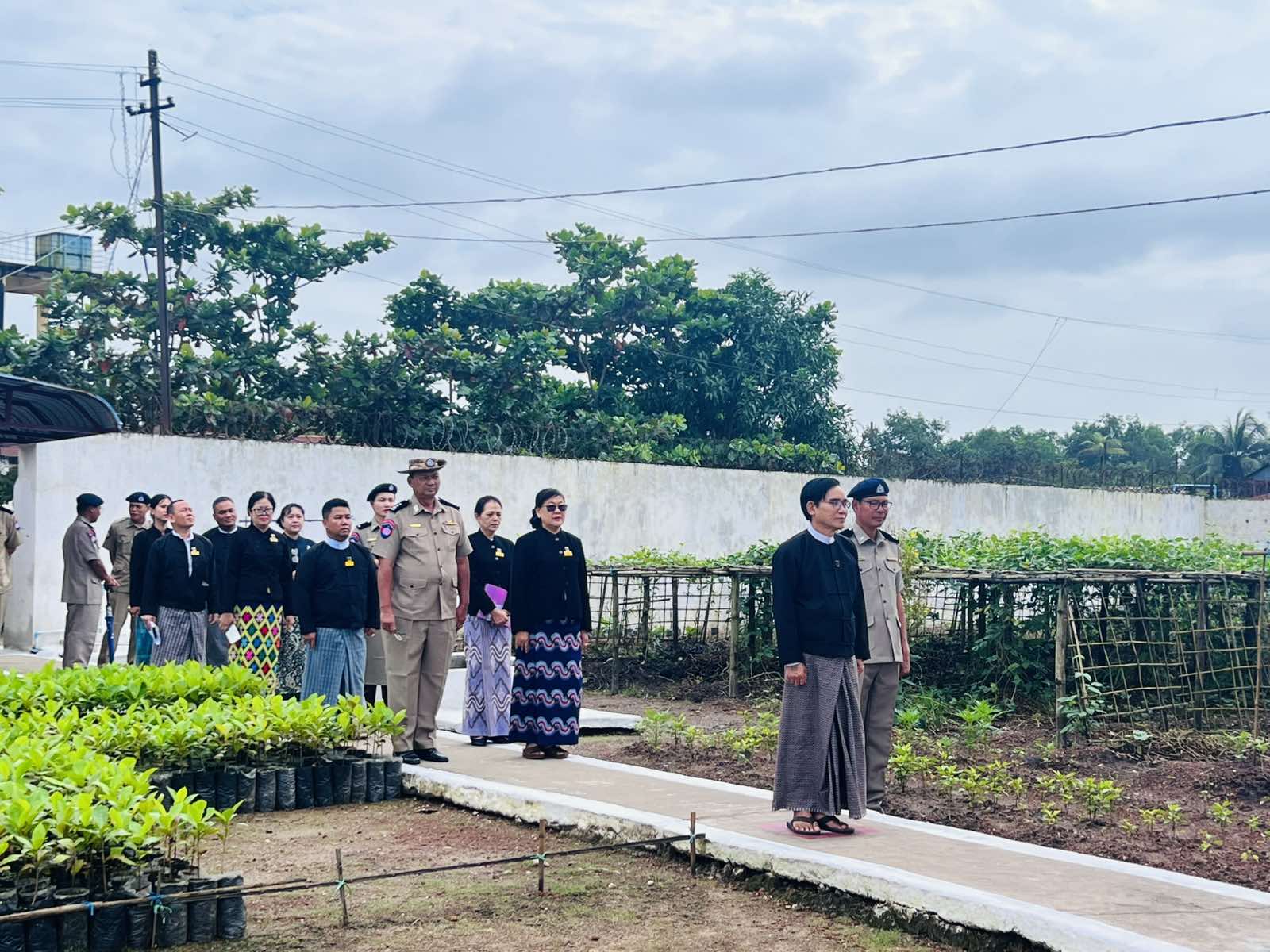 ဧရာဝတီတိုင်းဒေသကြီးတရားလွှတ်တော်တရားသူကြီး ဦးဝင်းမြိုင် ပုသိမ်အကျဉ်းထောင်အား ကြည့်ရှုစစ်ဆေးခြင်း
